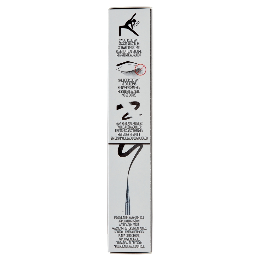 Maybelline New York Eyeliner Tattoo Liner Liquid Ink, A Lunga Tenuta, Nero